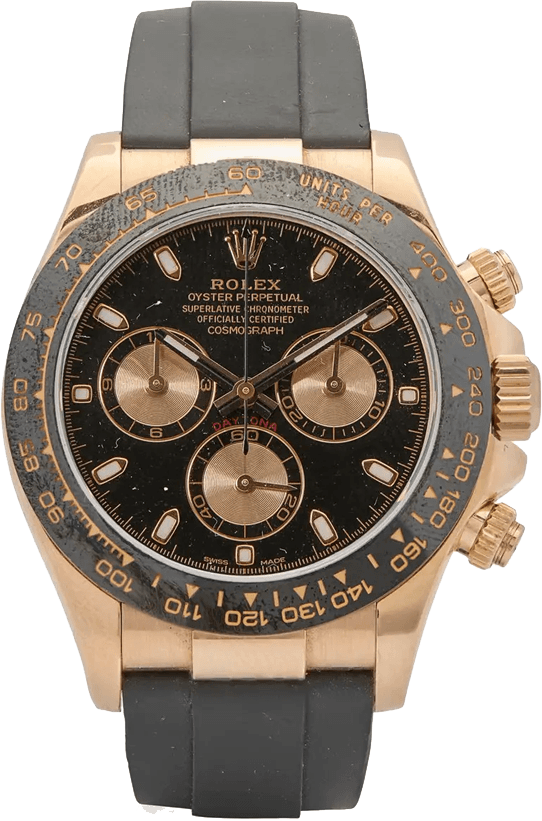 Luxury wristwatch lot displayed on an auction website